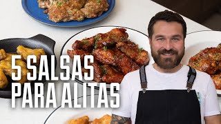 5 SALSAS PARA ALITAS  GIACOMO BOCCHIO [upl. by Tabor]