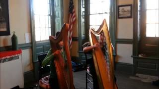 Greensleeves performed by Ardis Cavin and Margo Costigan at Historic New Bridge Landing [upl. by Nnorahs]