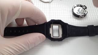 Casio F105 Dissesembly review [upl. by Enitsahc]