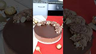 TARTA DE FERRERO ROCHER SIN HORNO 🎄 ❤️ LaDulcepedia [upl. by Mady206]