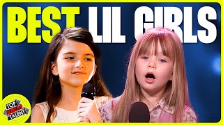 50 Little Girl Singers With HUGE Voices Around the World [upl. by Yetnom261]