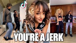 Youre A Jerk  New Boyz  NEW TikTok Dance Compilation [upl. by Hinkel]