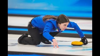 Italia ORO Curling Doppio Misto Pechino 2022 [upl. by Enitsirk491]