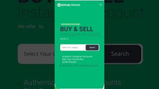 Sale Instagram Accounts💸💸  Social Tradia Review  Fameswap Review [upl. by Paryavi57]