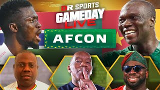 Gambia vs Cameroon  AFCON QuarterFinals  GameDay LIVE With Laurie Kelechi Ty amp Belgium [upl. by Tristram]