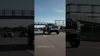 GMC Sierra 2500 5” Lift 22x10 wheels 37” tires [upl. by Verdha]