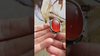 Antique Carnelian beauty creative jewelry style jewellery treasure antiquejewellery auction [upl. by Nihi]