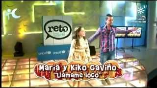 Maria Parrado y Kiko Gaviño  Llamame Loco Menuda Noche Gala Unicef [upl. by Vish]