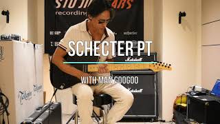 Schecter PT  studiogearscom [upl. by Mizuki]