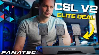 Fanatec CSL Elite V2 Pedals Review – Are They Worth It [upl. by Ness899]