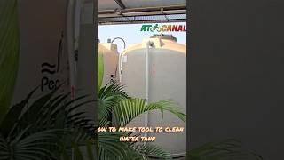 How to clean water tank with special suction tool [upl. by Eelatsyrc223]