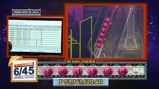 LIVE PCSO 900 PM Lotto Draw  February 19 2024 [upl. by Drannel]