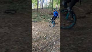 Mountain Unicycling Training on my 29 inch muni unicycle [upl. by Gavin]