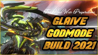 Godmode Glaive Prime Build 2022  The New War Warframe [upl. by Nappy347]