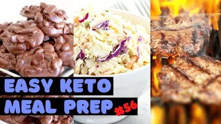 Low Carb Meal Prep  KETO Recipes [upl. by Nnaid]