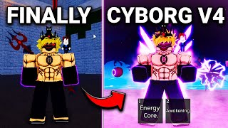 I Finally Fully UNLOCKED Cyborg Race V4 Awakening in Blox Fruits [upl. by Ferris763]