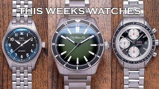 This Weeks Watches  HMoser amp Cie amp Zenith Collective Omega Speedmaster IWC Tudor amp More EP142 [upl. by Audris]