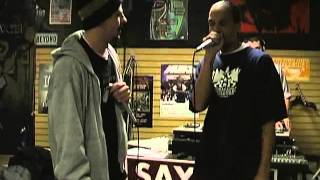 Eyedea Freestyle with Felipe Cuauhtli [upl. by Pylle]