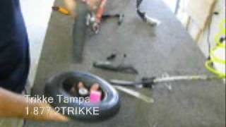 Trikke Tire Change [upl. by Kcirad488]