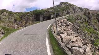 Onboard my XT600E between Sauda and Røldal in Norway Summer of 2012 [upl. by Aiet]