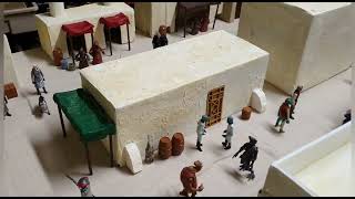 Star Wars  MASSIVE  Tatooine  Mos Eisley  Diorama [upl. by Airrat]