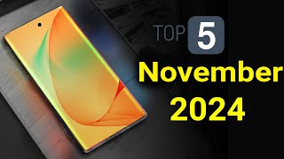 Top 5 UpComing Mobiles November 2024  Price amp Launch Date in india [upl. by Ailahk]