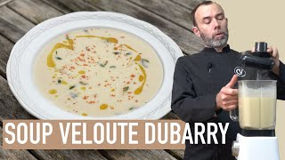 Traditional French CAULIFLOWER SOUP I Authentic creamy Velouté Dubarry [upl. by Catriona]