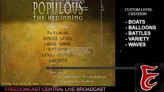 Populous 3 The Beginning Custom Level Creation Live [upl. by Edla462]