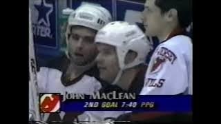 3Time 40 Goal Scorer  John MacLean  New Jersey Devils Sniper  NHL [upl. by Eiznekcam]