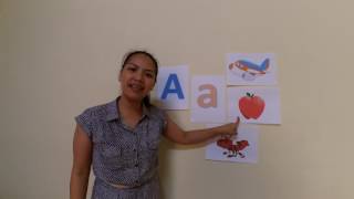 Teaching Demo Letter A [upl. by Ruddie]