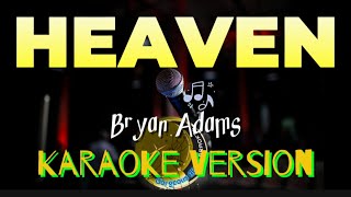 HEAVEN  Bryan Adams  Karaoke  quotGorgeous ABC KaraOkie phquot [upl. by Sheryle]