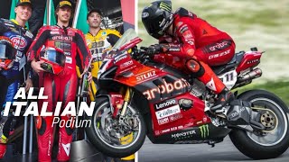 Race 1  Nicolo Bulegas First Victory in Phillip Island WorldSBK 2024 worldsbk wsbk [upl. by Blithe]