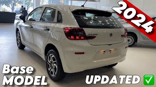 BALENO SIGMA WHITE BASE MODEL DETAILED REVIEW 2024 [upl. by Justino]