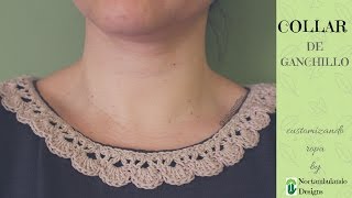 TUTORIAL DECORA TU CAMISETA CON GANCHILLO [upl. by Atikir]