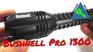 Bushnell Pro 1300 USB Rechargeable Flashlight [upl. by Ttennej293]