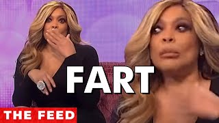 Wendy Williams FART and BURP on her LIVE show [upl. by Ayn320]