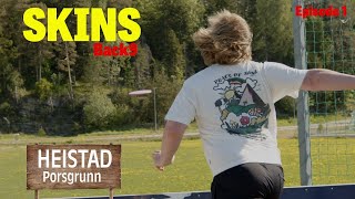 Discgolf Skins fra Porsgrunn back 9 [upl. by Ahilam]