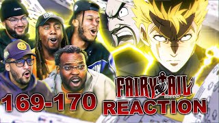 Laxus vs Raven Tail Fairy Tail 169 amp 170 Reaction [upl. by Batha]