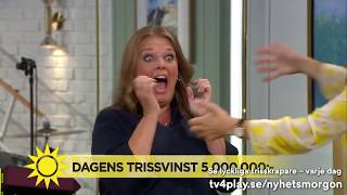 Här är våra härligaste trissögonblick  nu flyttar vi till tv4play  Nyhetsmorgon TV4 [upl. by Jammin]