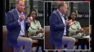 GB News presenter takes the knee live on air after Euro 2020 racism I now get it [upl. by Ahsikcin]