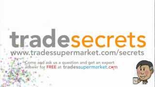 Tommys Trade Secrets  Ask An Expert [upl. by Richarda702]