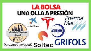 📈 ANÁLISIS TÉCNICO DE ACCIONES GRIFOLS ➕ PHARMAMAR ➕ CAIXABANK ➕ SOLTEC ➕ TESLA [upl. by Rebmit]