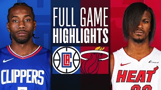 CLIPPERS at HEAT  FULL GAME HIGHLIGHTS  February 4 2024 [upl. by Eednac]