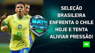 PRESSIONADA Seleção Brasileira JOGA HOJE e tenta RESPIRAR nas Eliminatórias  BATEPRONTO [upl. by Lulu788]