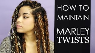 How To Maintain Marley Twists [upl. by Eikcuhc]