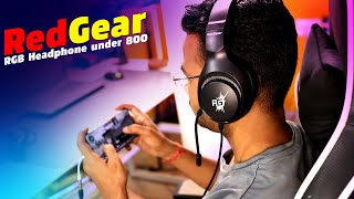 RedGear Cosmo Spectre  RGB Gaming Headset under 800 [upl. by Ibby]