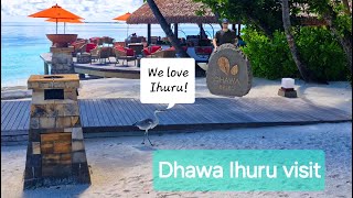 Visiting Dhawa Ihuru Maldives ⛱ [upl. by Donielle712]