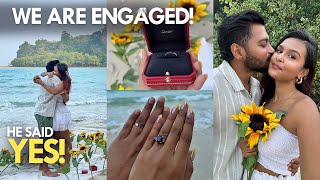 I PROPOSED TO HIM🥹🌻💍  Mridul amp Aditya [upl. by Omer]