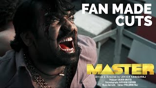 Master  Tamil Movie  Trailer  Fanmade  Recuts [upl. by Yedsnil]