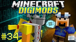 Minecraft DIGIMOBS EP 34  WarGreymon [upl. by Colbye]